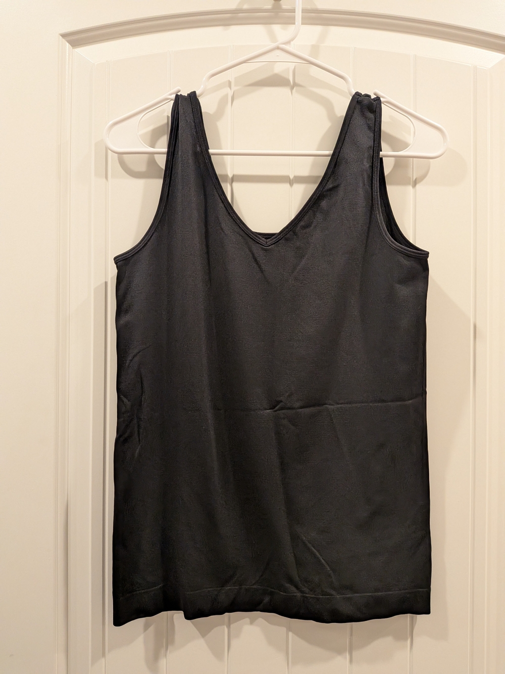 White House Black Market Black V-Neck Tank